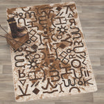 Branded Range Cowhide Rug - 3 x 4