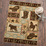 Wrangler Cowboy Rug - 5 x 8