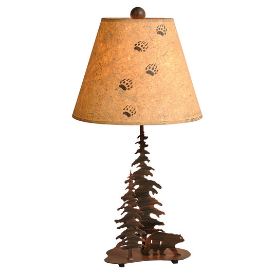 Bear Metal Art 3-D Lamp