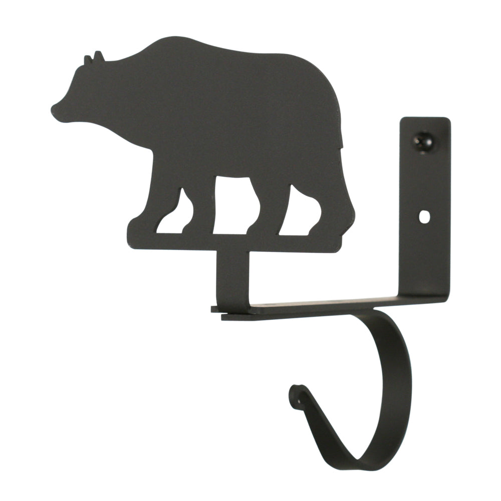 Bear Curtain Shelf Brackets Pair