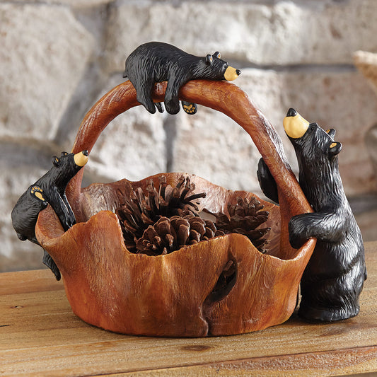 Playful Bears Basket - SALE