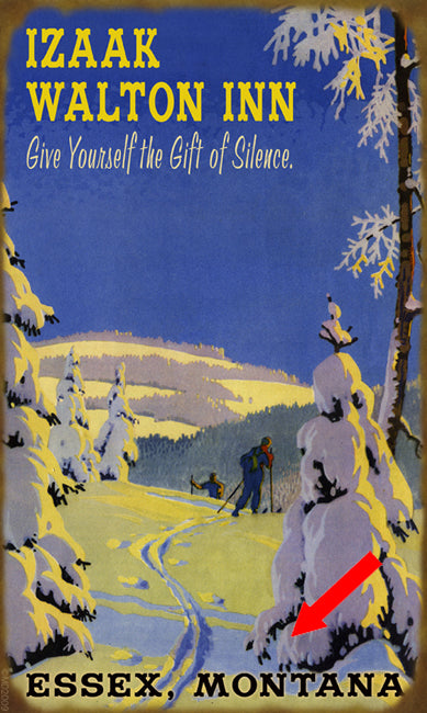 Gift of Silence Sign - 23 x 39