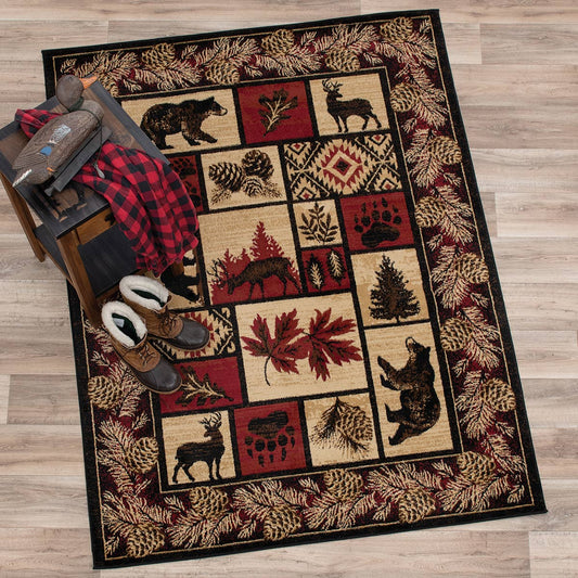 Woodland Wonder Rug - 5 x 7 - OVERSTOCK