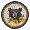 Wildflower Bear Round Trivets - Set of 3