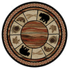 Camp Wild Rug - 8 Ft. Round