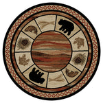 Camp Wild Rug - 8 Ft. Round - OUT OF STOCK UNTIL 07/29/2026