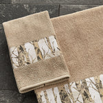 Birch Trees Fingertip Towel