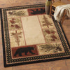 Timber Woods Bear Rug - 4 x 5