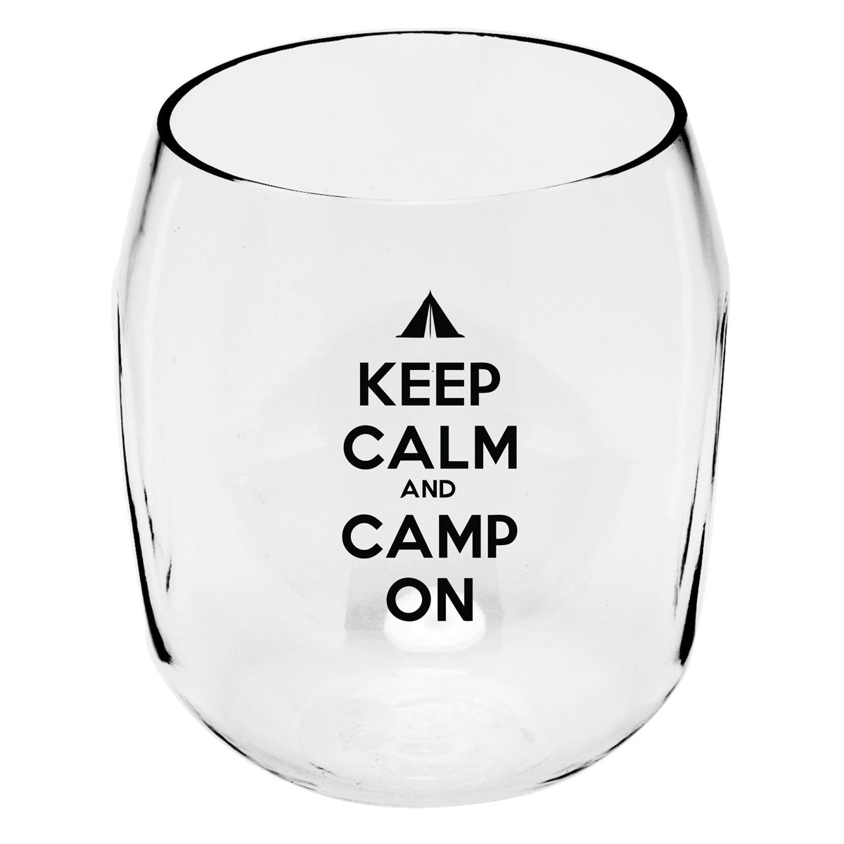 Camp On Wine Tumblers - Set of 4