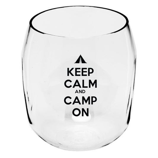Camp On Wine Tumblers - Set of 4