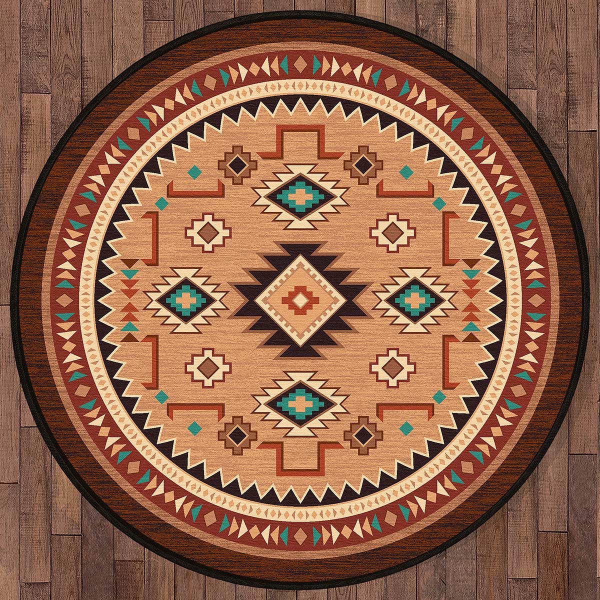 Little River Rug - 8 Ft. Round