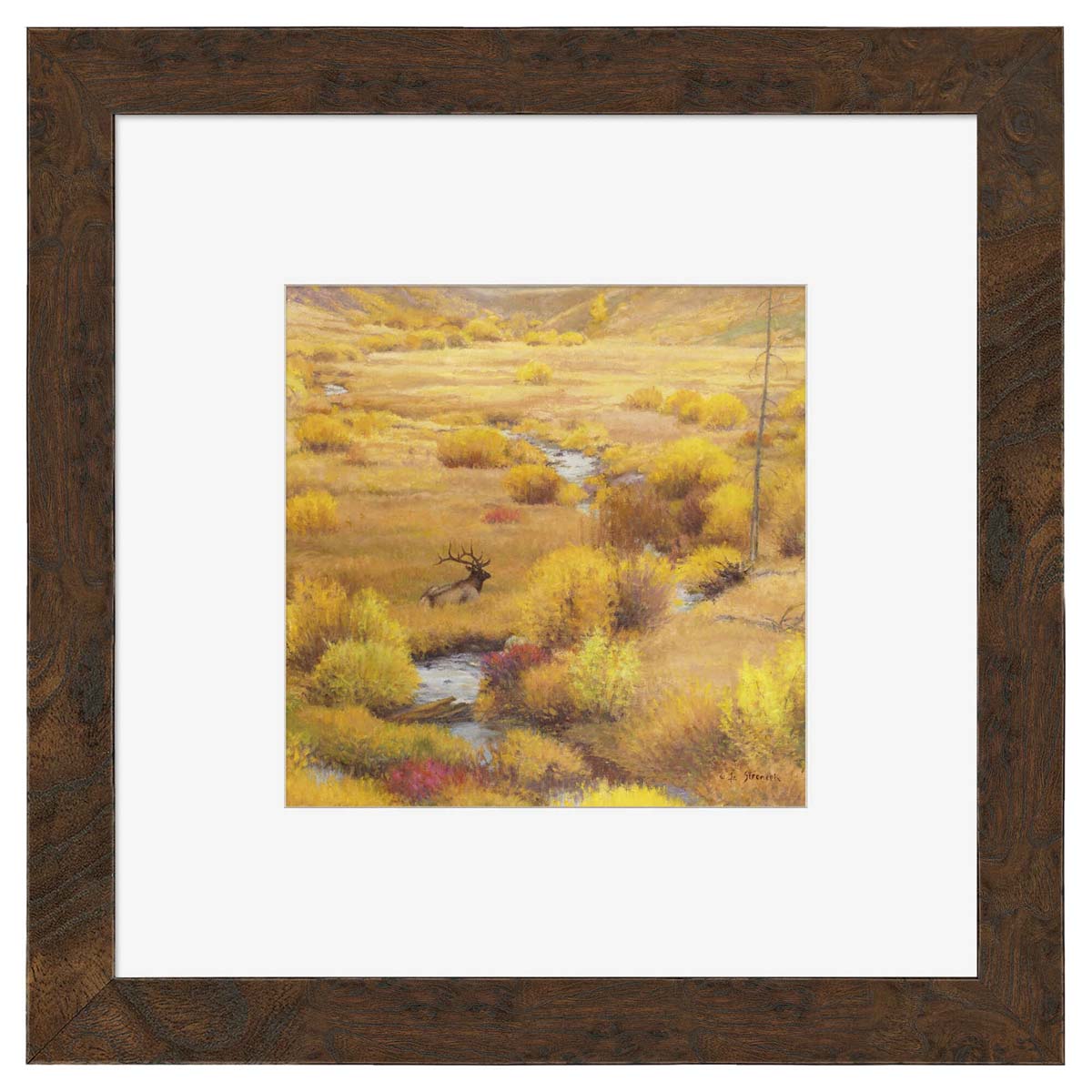 Autumn Crossing Framed Wall Art