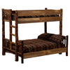 Appalachian Lodge Full/Twin Bunk Bed - Ladder Right