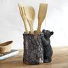 Climbing Black Bear Utensil Holder - SALE