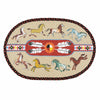 Dancing Horses Braided Rug - OUT OF STOCK UNTIL 07/06/2026