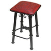 Coronado Iron Counter Stool - Colonial Red