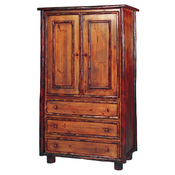 Black Forest Hickory Vail 2-Door Entertainment Cabinet