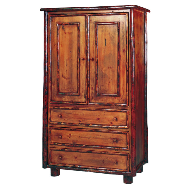 Black Forest Hickory Vail 2-Door Entertainment Cabinet