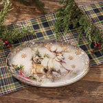 Snowy Sleigh Platters - Set of 2