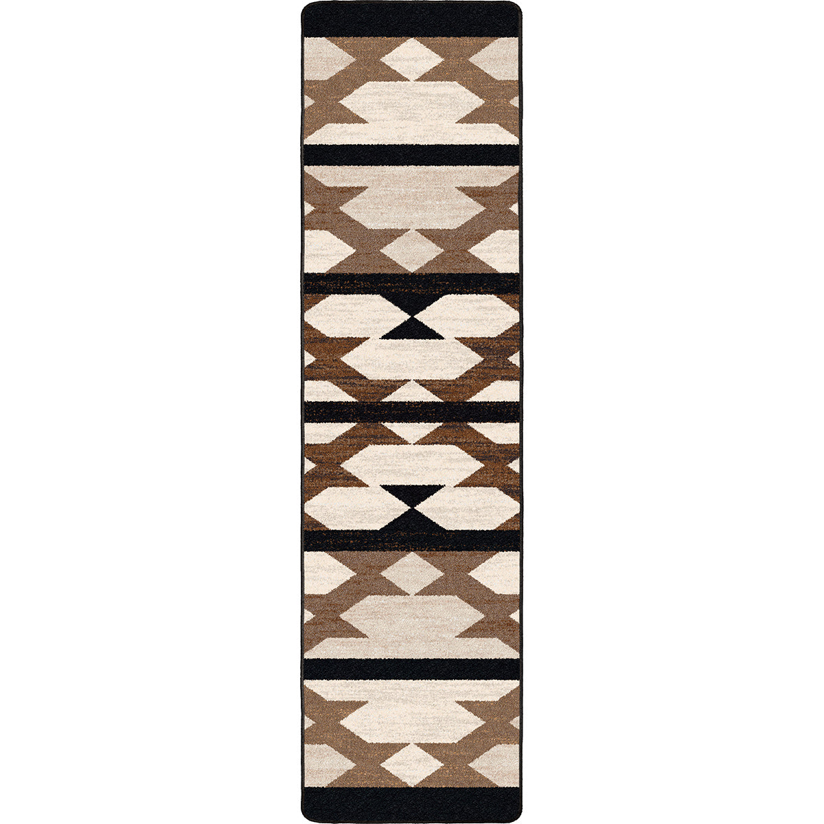 Mocha Canyon Rug - 2 x 8