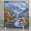 Autumn Stream Shower Curtain