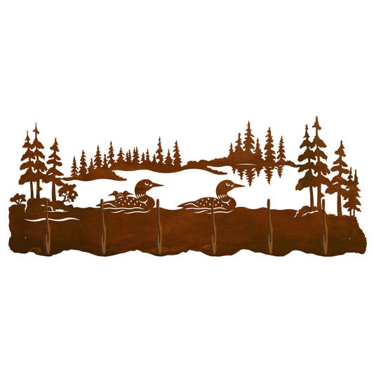 Loon Scenic 6 Hook Coat Rack