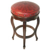 Spanish Heritage Round Counter Stools - Colonial Red - Set of 2