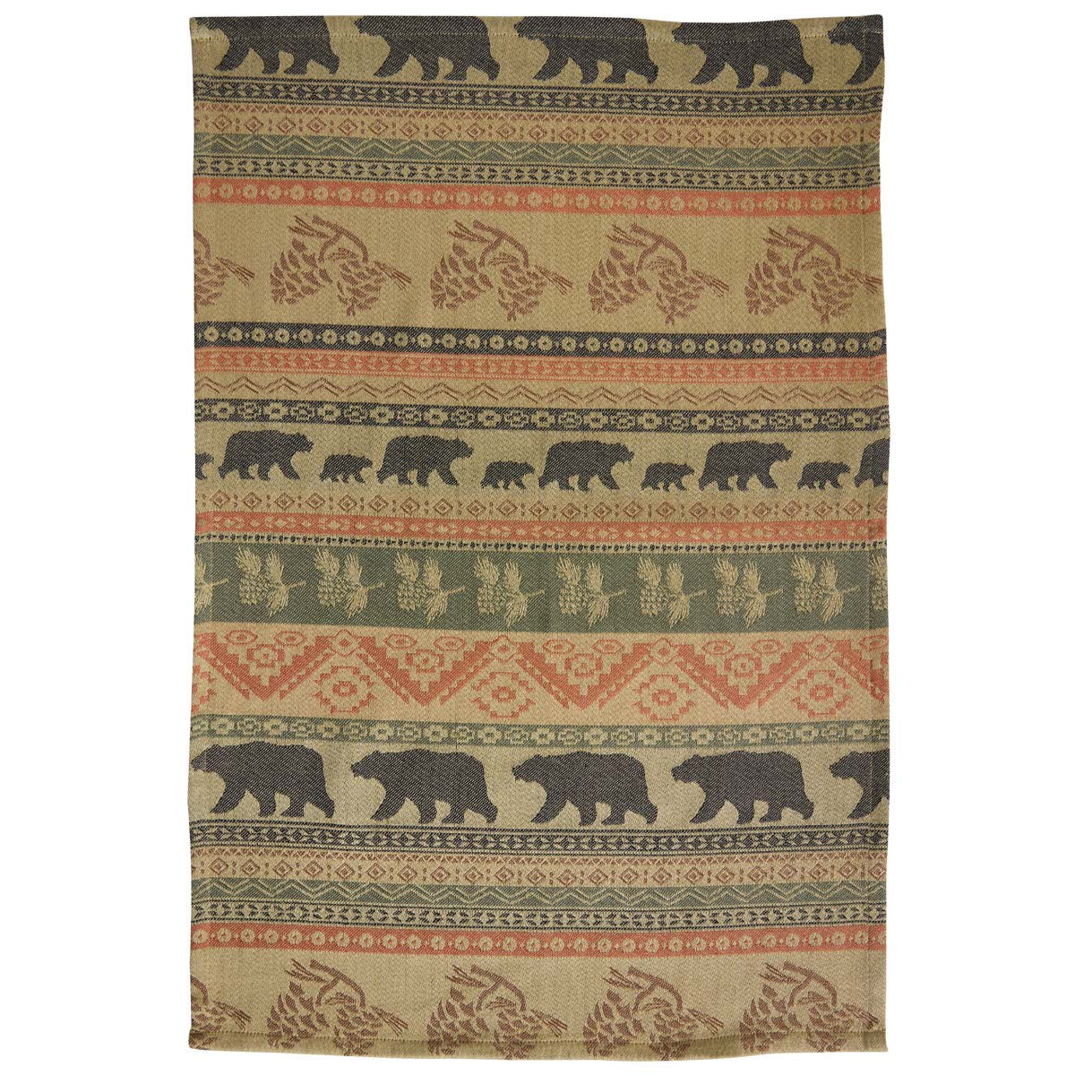 Timberland Bears Jacquard Dishtowels - Set of 4