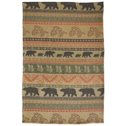 Timberland Bears Jacquard Dishtowels - Set of 4