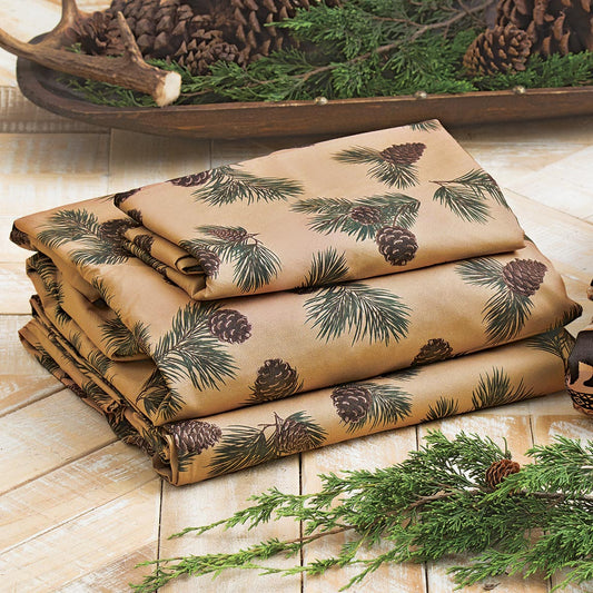 Pinecone Ridge Sheet Set - Queen