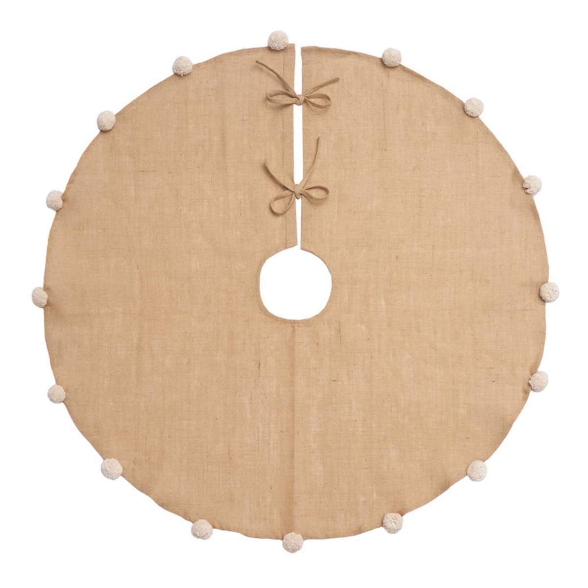 Rustic Charm Burlap Tree Skirt
