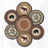 Wilderness Adventure Braided Trivets & Basket Set