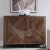 Reclaimed Wood 2-Door Cabinet