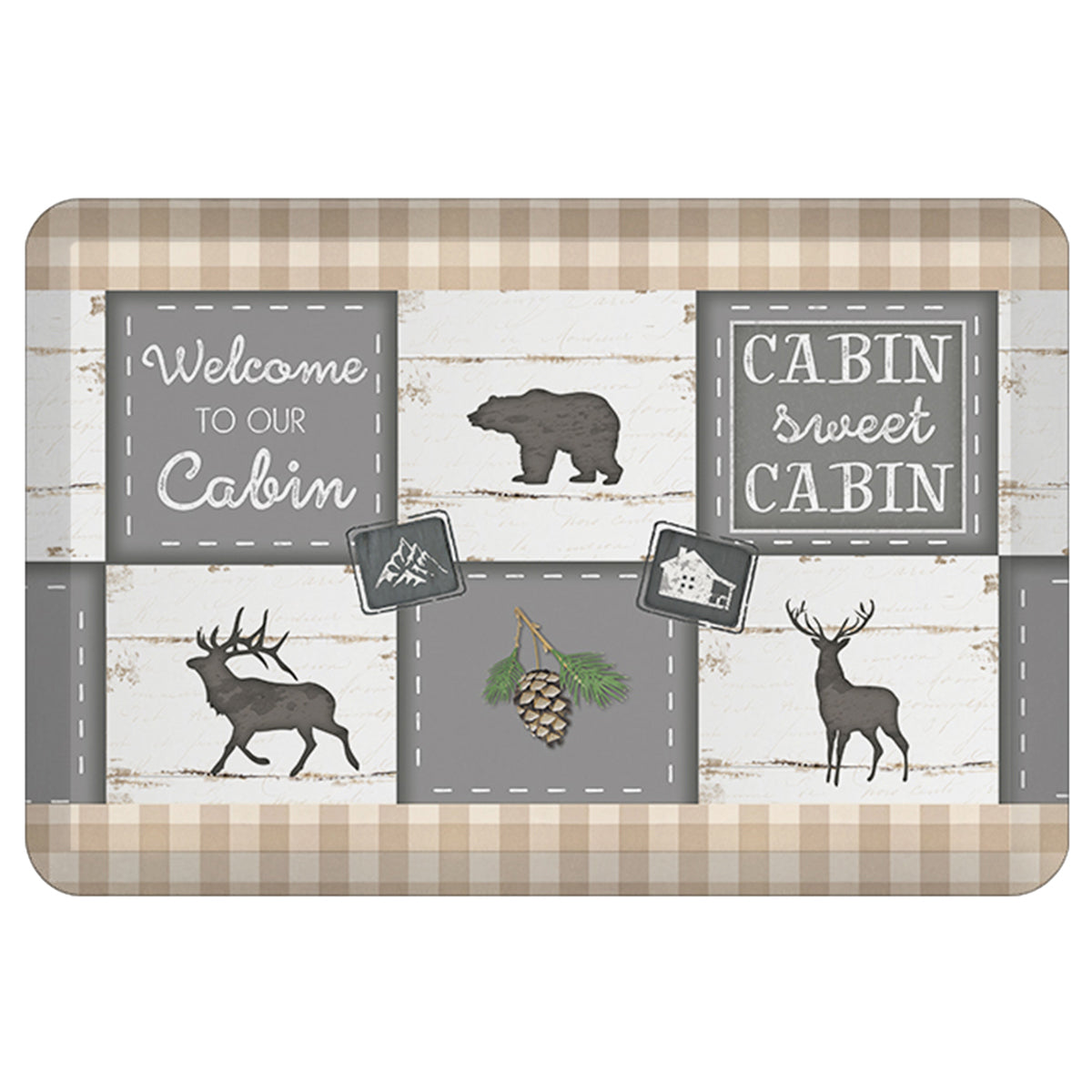Cabin Living Kitchen Mat