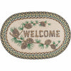 Welcome Pinecones Rug - OUT OF STOCK UNTIL 07/06/2026
