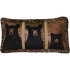 Bear Family Accent Pillow