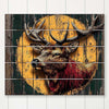 Golden Range Elk Pallet Sign