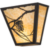 Pine Simplicity Wall Sconce