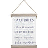 Lake Rules III Wall Art