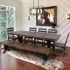 Lakeshore Walnut Dining Table - 7 Foot