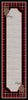 Plaid Elk Rug - 2 x 8