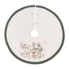 Snowy Santa Forest Tree Skirt