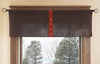 Bear Button Valance