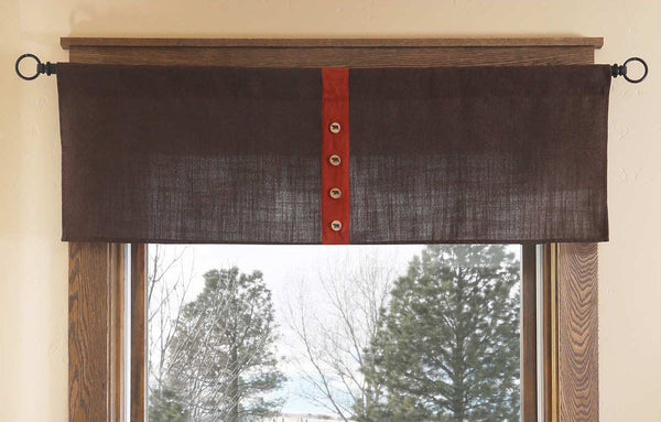 Bear Button Valance