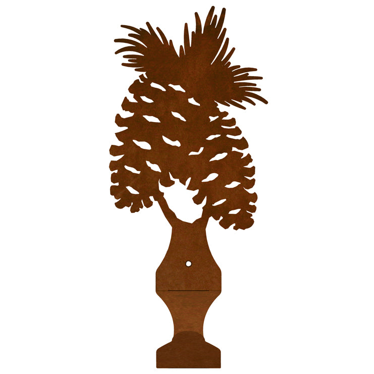 Pine Cone Small Drape Rod Bracket
