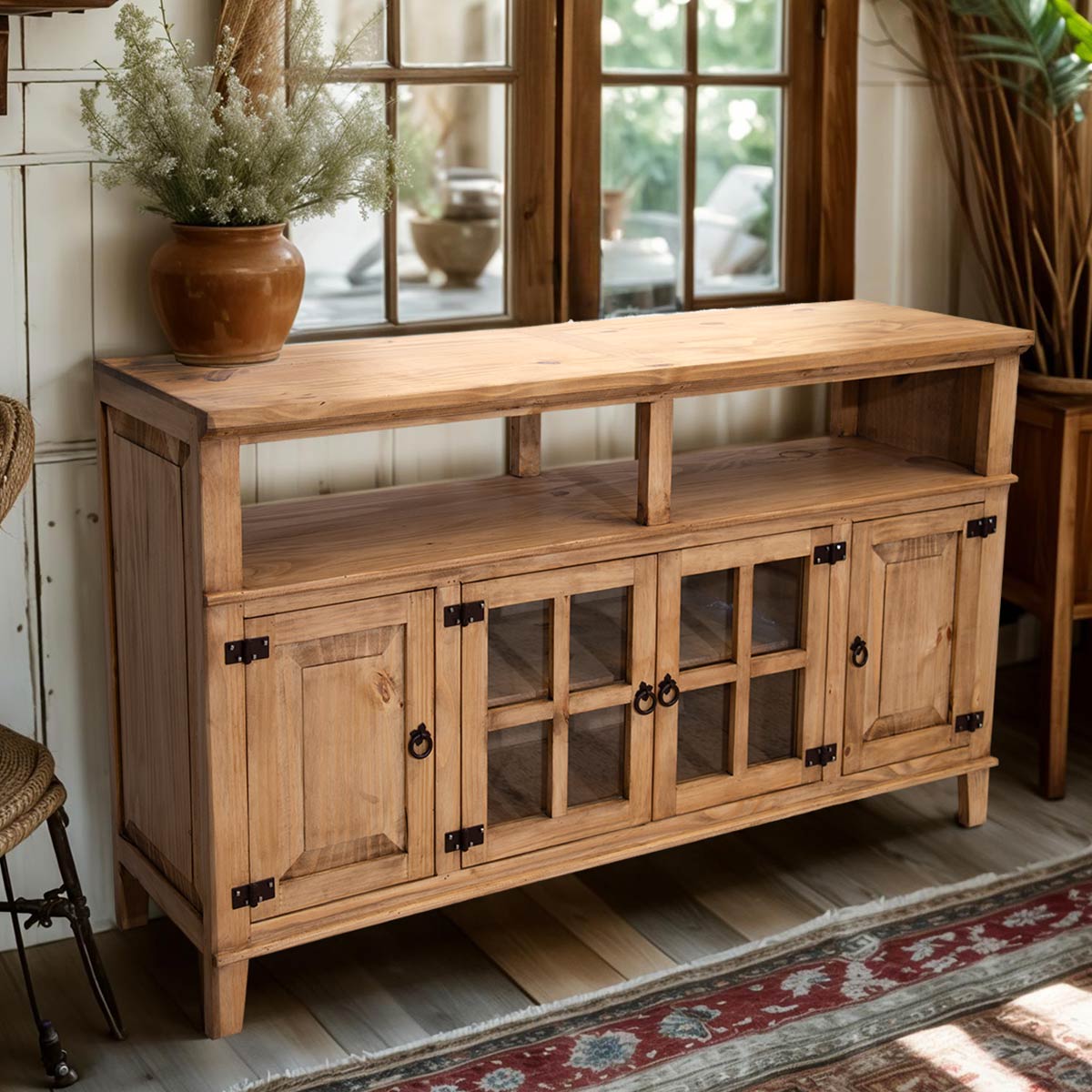 Natural Chambers TV Stand - 60 Inch