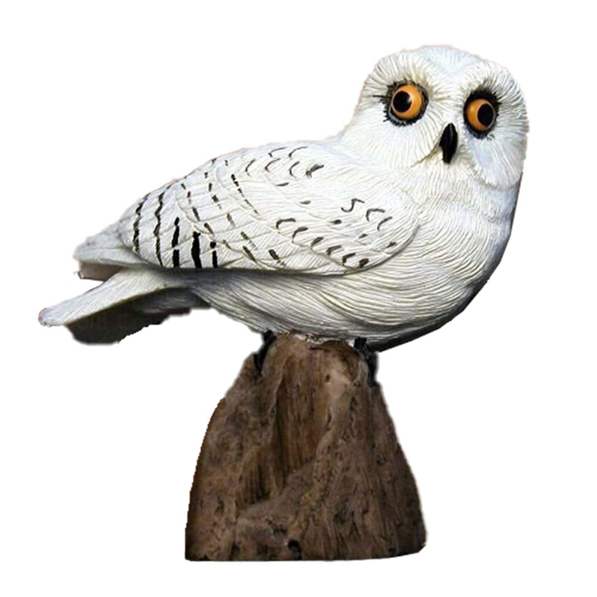 Great White Owl Table Sculpture