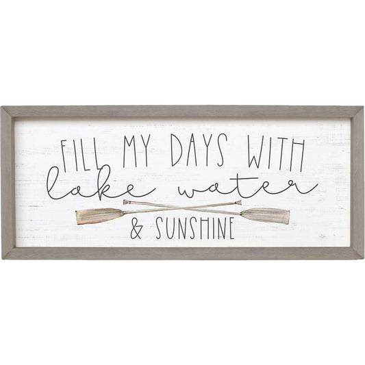 Lake Water & Sunshine Wall Art