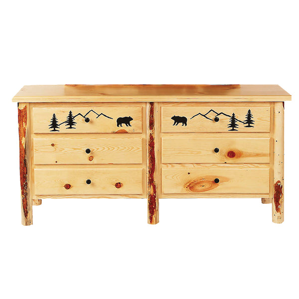 Bear Mountain Log Dresser