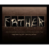 Father Personalized Framed Canvas - Small